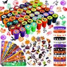 Lembrancinhas de Halloween Thuodo 264 unidades para crianças com selos e muito mais