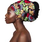 Lenço de cabeça africano VeritableWax Ankara Wrap para mulheres