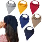Lenço de cabelo, faixa de cabelo Vercret Classic Floral, pacote com 6 para mulheres