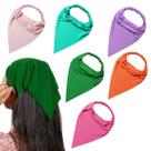 Lenço de cabelo, faixa de cabelo Vercret Classic Floral, pacote com 6 para mulheres
