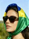 Lenço de cetim cabelo headpieces gringa verão bandana moda Tamanho:50x50
