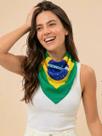 Lenço de cetim cabelo headpieces gringa verão bandana moda Tamanho:50x50