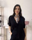 Lenço de Cetim estampa de Zebra para corpo pescoço turbante