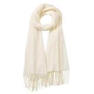 Lenço de Inverno Clothirily - Cachecol Fashion com Toque de Cashmere - Branco