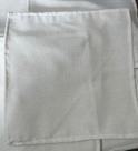 Lenço de linho de cor pura ideal para personalização de madrinhas de casamento 25x25