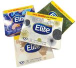 Lenço de Papel Folha Dupla Elite - 100 Unidades