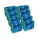 Lenço De Papel Kiss Facial Duplos 8 Caixas Com 100 Em Cada
