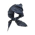 Lenço De Pescoço Floral De Verão Para Mulheres, Xale Triangular, Bandana De Seda, Lenço Para Cabelo