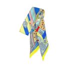 Lenço De Seda Feminino 5x90cm Em Sarja Decorativa, Fita Para Alça De Bolsa, Faixa De Cabelo -