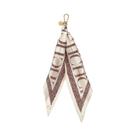 Lenço De Seda Feminino Com Pingente Da Marca CH, Estampado, Acessório Decorativo Para O Dia a Dia E