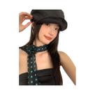Lenço De Seda Feminino Estilo Britânico Vintage Com Estampa Floral Mara E Toque Literário