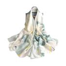 Lenço de Seda Feminino Luxo - Macio, Suave, 85x180cm - Ideal para Praia Lenço de Seda Feminino Luxo - Macio, Suave, 85x180cm - Ideal para Praia