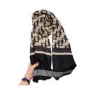 Lenço De Seda Feminino Para Outono/Inverno Com Estampa De Letras, Xale, Bandana E Cachecol Lenço De Seda Feminino Para Outono/Inverno Com Estampa De Letras, Xale, Bandana E Cachecol