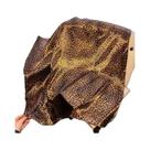 Lenço De Seda Leve Com Estampa De Leopardo De 90cm Para Mulheres, Acabamento Em Cetim, Versátil E