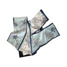 Lenço De Seda Longo Feminino De Luxo Com Estampa De Cavalo, Para Pescoço, Bolsa E Faixa De Cabelo