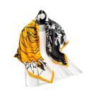Lenço De Seda Luxuoso De 90cm Para Mulheres, Protetor Solar, Foulard, Xale, Hijab, Envoltório Para