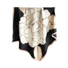 Lenço De Seda Luxuoso De 90cm Para Mulheres, Protetor Solar, Foulard, Xale, Hijab, Envoltório Para