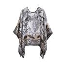 Lenço De Seda Luxuoso Feminino 2023 Com Estampa De Designer, Grande, Para Hijab, Xale, Bandana,