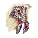 Lenço De Seda Luxuoso Para Mulheres Com Estampa De Árvore Do Amor, 90 Cm, Estilo Pashmina
