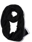 Lenço Elzama Infinity Loop Feminino - Com Bolso Oculto e Cor Sólida