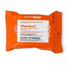 Lenço Facial Demaquilante Dermachem 6074 Vitamina C antioxidante devolve viço natural pele limpa profundamente iluminada sem arder textura fresca hid Lenço Facial Demaquilante Dermachem 6074 Vitamina C antioxidante devolve viço natural pele limpa profundamente iluminada sem arder textura fresca hid