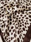 Lenço Feminino Cetim Estampa Dálmata 50x50cm Animal Print para Bolsa Lenço Feminino Cetim Estampa Dálmata 50x50cm Animal Print para Bolsa