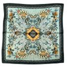 Lenço Feminino Para Cintura Cabeça Bolsa 60x60cm Estampado Xale Echarpe Cachecol