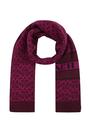 Lenço feminino Scarf Coach Signature C, tricotado em lã de frutos silvestres