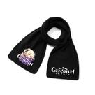Lenço Genshins Impacts Anime Winter Pashmina Shawl 160x25cm