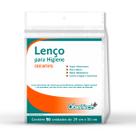 Lenço Higiênico - 29cm X 30cm - 50g/m² - 50 Folhas - Branco
