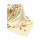 Lenço Hijab Hip Hop Feminino Em Seda Satin Com Estampa Quadrada, Cachecol, Pashmina, Bandana