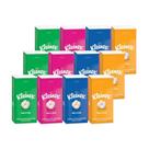 Lenço Kleenex Bolso Folha Tripla Descartáveis Contém 12 Pacotes Com 10 Lenços de 21cm x 21cm cada Lenço Kleenex Bolso Folha Tripla Descartáveis Contém 12 Pacotes Com 10 Lenços de 21cm x 21cm cada