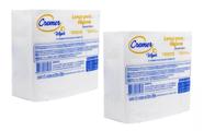 Lenço Para Banho Higiene Wipes Não Tecido Cremer Pacote Com 100 Unidades