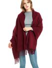 Lenço Pashmina Wool Shawl Novawo - Quente e Macio para Mulheres