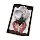 Lenço Quadrado De Cetim Floral Luxuoso Para Mulheres, Hijab Elegante, Lenço De Pescoço, Faixa De Lenço Quadrado De Cetim Floral Luxuoso Para Mulheres, Hijab Elegante, Lenço De Pescoço, Faixa De
