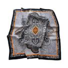 Lenço Quadrado De Luxo Em Cashmere Com Estampa Paisley 70x70cm Para Mulheres, Xale Macio Para O