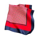 Lenço Quadrado De Seda Luxuoso Feminino, Lenço De Cetim Para Pescoço, Xale De Mão E Pulso, Estampas