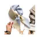Lenço Quadrado De Seda Luxuoso Feminino Para O Verão, Hijab, Lenço De Pescoço, Faixa De Cabelo,