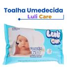 Lenço / Toalha Umedecida Luli Care Conforto Proteção P/ Bebê
