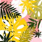 Lenço Tropical - 90cm