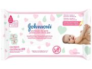 Lenço Umedecido Johnsons Baby - Extra Cuidado 48 Unidades