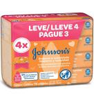 Lenço Umedecido Johnsons Limpeza e Suavidade 176 Unidades