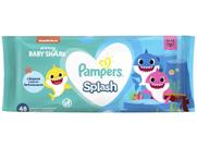 Lenço Umedecido Pampers Splash - 48 Unidades Lenço Umedecido Pampers Splash - 48 Unidades