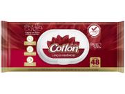 Lenço Umedecido Softys Cotton Deluxe 48 lenços