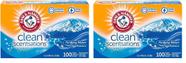 Lençóis amaciantes de tecidos Arm & Hammer 100 folhas x 2