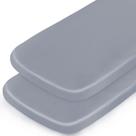 Lençóis de berço ajustados Coldwind Satin 84 x 51 x 13 cm, cinza, pacote com 2 unidades