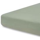 Lençóis de berço ajustados Pobibaby Premium Cotton Blend Sage