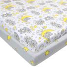 Lençóis de berço BabyBless 100% algodão orgânico (pacote com 2)