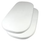 Lençóis de berço HonestBaby, pacote com 2 unidades, algodão orgânico branco