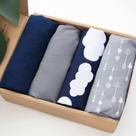 Lençóis de berço para bebês, pacote com 4 unidades, compatíveis com Biloban Ultra Soft Lençóis de berço para bebês, pacote com 4 unidades, compatíveis com Biloban Ultra Soft